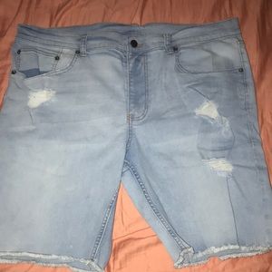 A pair of George jean shorts